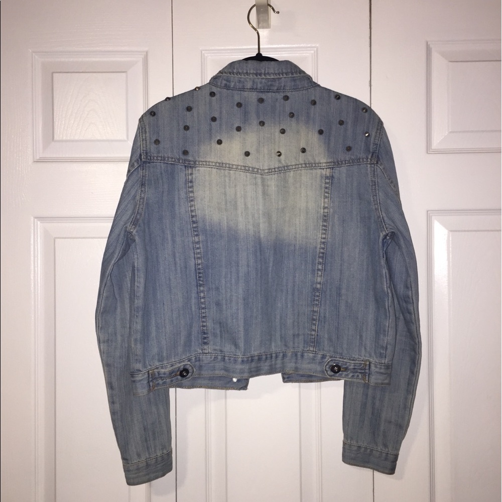 Forever 21 Studded Denim Jacked - Picture 3 of 5